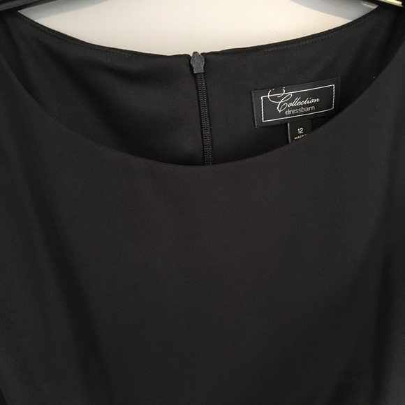 Gorgeous black dress with reddish bow. NWT. - Picture 4 of 8